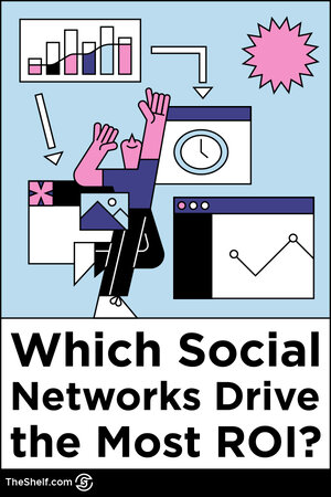 pinterest pin that reads Which Social Network Drives the Most ROI
